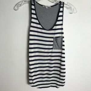 Gap XS Women’s Navy Striped Pocket Tank Top